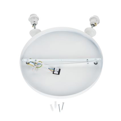 Brilagi - Lampadario sospeso con cavo WABI SABI 2xE27/40W/230V Ø 74 cm bianco