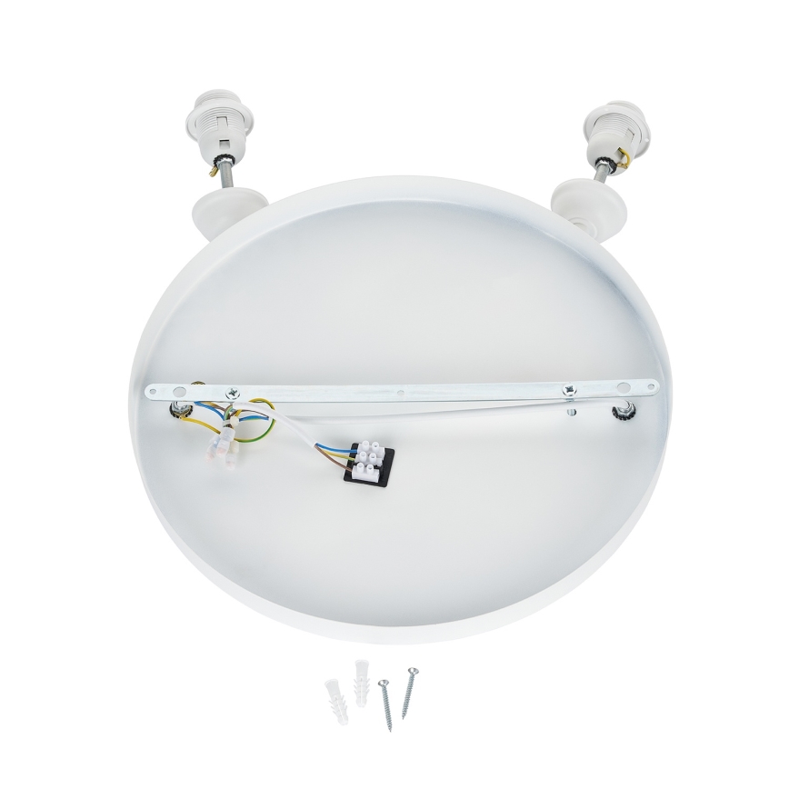 Brilagi - Lampadario sospeso con cavo WABI SABI 2xE27/40W/230V Ø 74 cm bianco