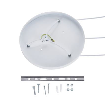 Brilagi - Lampadario sospeso con cavo WABI SABI 3xE27/40W/230V Ø 76 cm bianco