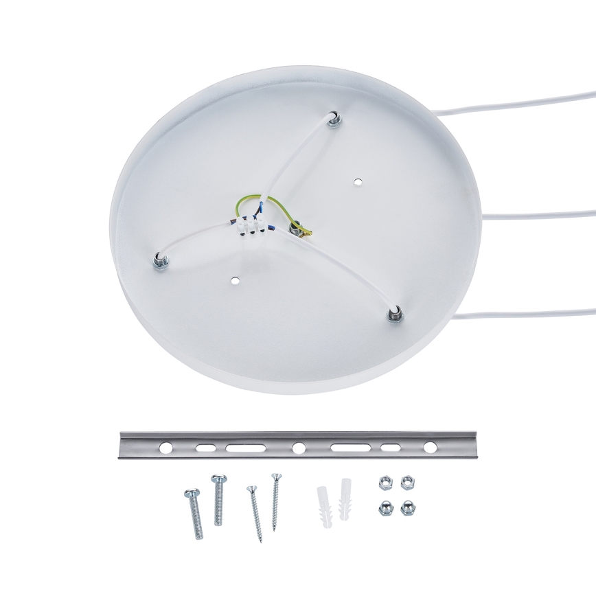 Brilagi - Lampadario sospeso con cavo WABI SABI 3xE27/40W/230V Ø 76 cm bianco