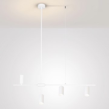 Brilagi - Lampadario sospeso CRANE 4xGU10/30W/230V bianco