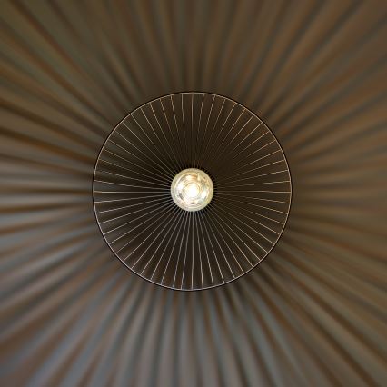 Brilagi - Lampadario sospeso LED CERIA WIRE 1xE27/40W/230V Ø 38 cm nero