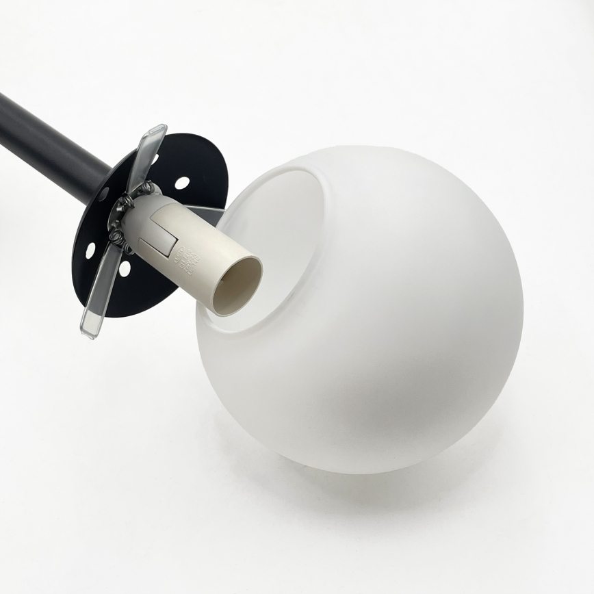 Brilagi - Lampadario sospeso MALONY 6xE14/20W/230V nero