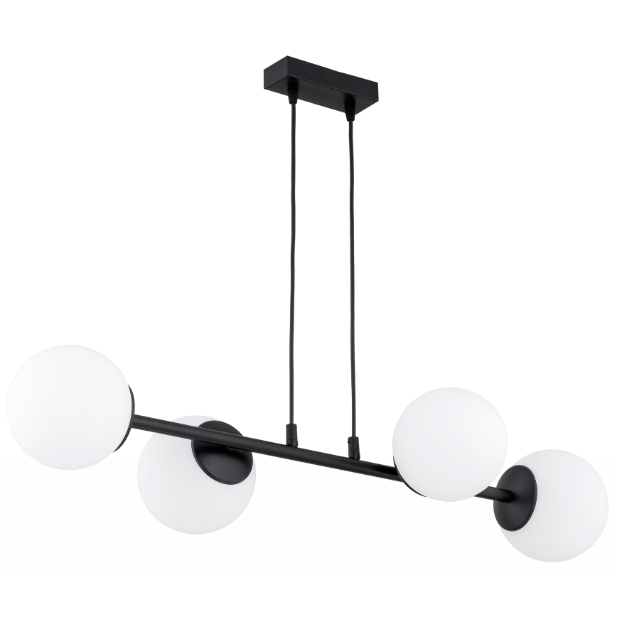 BRILAGI - Lampadario sospeso MILO 4xE27/60W/230V nero