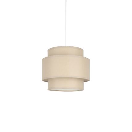 Brilagi - Lampadario sospeso RESNA con cavo 1xE27/60W/230V Ø 20 cm beige