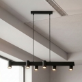 Brilagi - Lampadario sospeso SELE 6xGU10/30W/230V nero