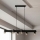 Brilagi - Lampadario sospeso SELE 6xGU10/30W/230V nero