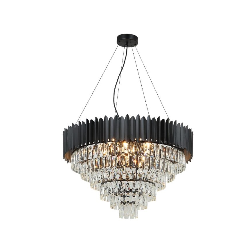 Brilagi - Lampadario sospeso su cavo CARLOS 11xE14/40W/230V Ø 80 cm