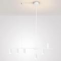 Brilagi - Lampadario sospeso su cavo CRANE 6xGU10/30W/230V bianco