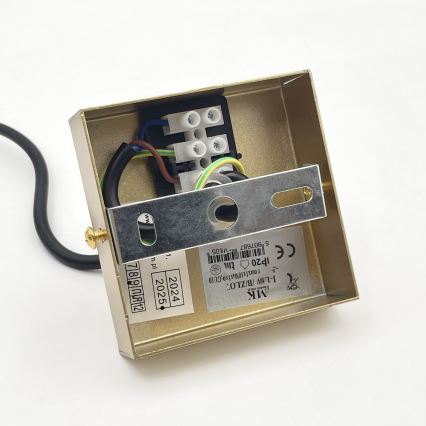 Brilagi - Lampadario sospeso su cavo CRISPINA 1xGU10/10W/230V oro