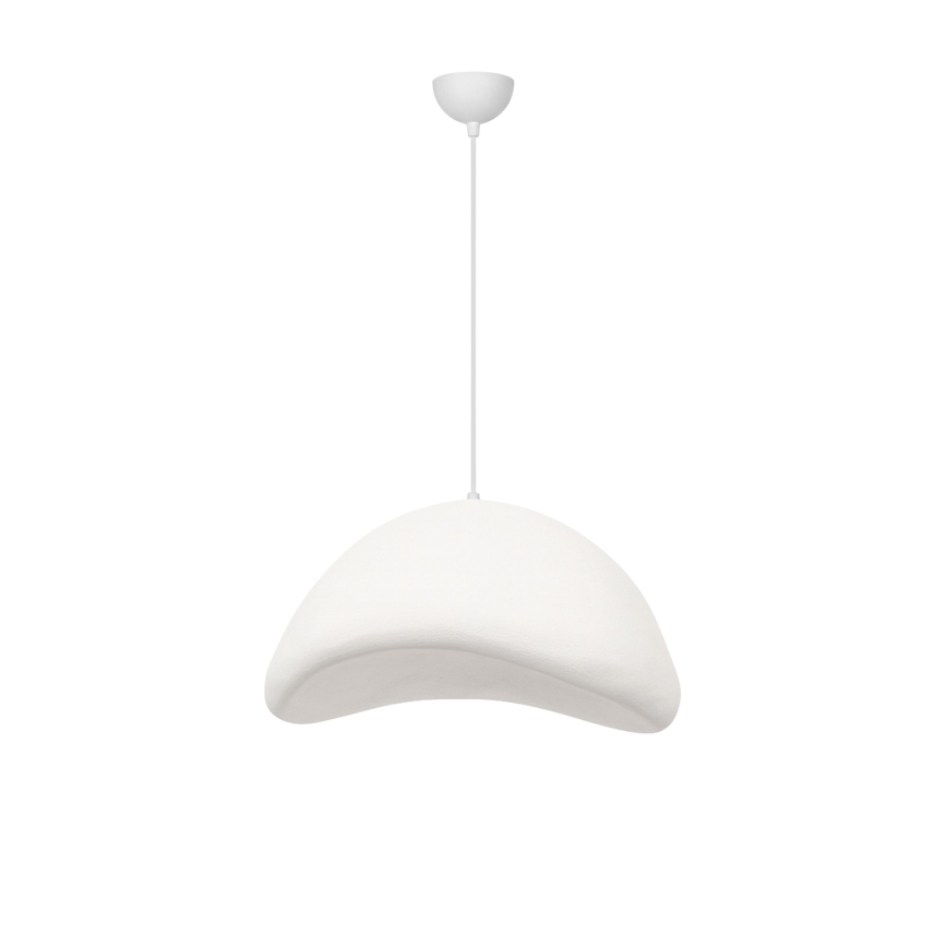 Brilagi - Lampadario sospeso su cavo LUNA 1xE27/40W/230V Ø 52 cm bianco