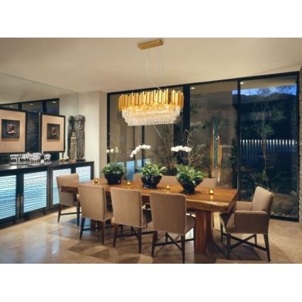 Brilagi - Lampadario sospeso su cavo PLAZA 10xE14/40W/230V