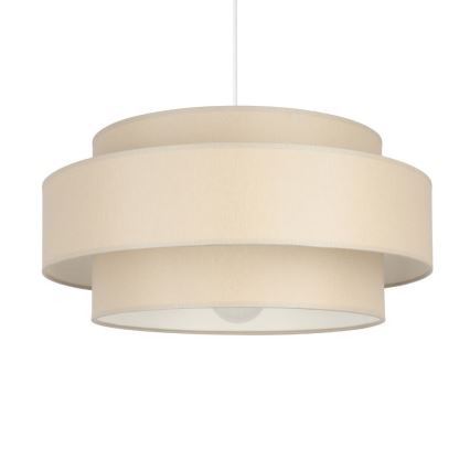 Brilagi - Lampadario sospeso su cavo RESNA 1xE27/60W/230V Ø 40 cm beige