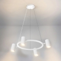Brilagi - Lampadario sospeso su cavo SELE 4xGU10/30W/230V bianco