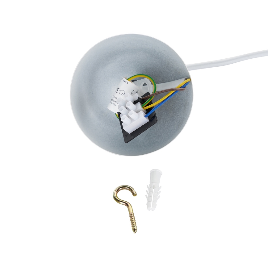 Brilagi - Lampadario sospeso su cavo WABI SABI 1xE27/40W/230V Ø 32 cm bianco