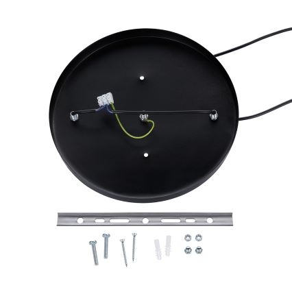 Brilagi - Lampadario sospeso su cavo WABI SABI 2xE27/40W/230V Ø 60 cm nero