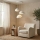 Brilagi - Lampadario sospeso su cavo WABI SABI 3xE27/40W/230V Ø 82 cm bianco
