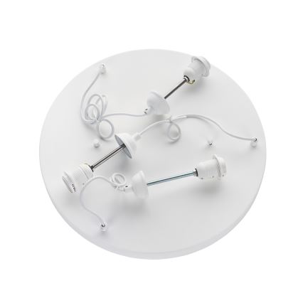 Brilagi - Lampadario sospeso su cavo WABI SABI 3xE27/40W/230V Ø 82 cm bianco