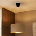 Brilagi - Lampadario sospeso VELVET con cavo 1xE27/60W/230V Ø 40 cm beige/oro