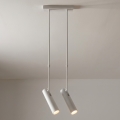 Brilagi - Lampadario su asta SELE 2xGU10/30W/230V bianco