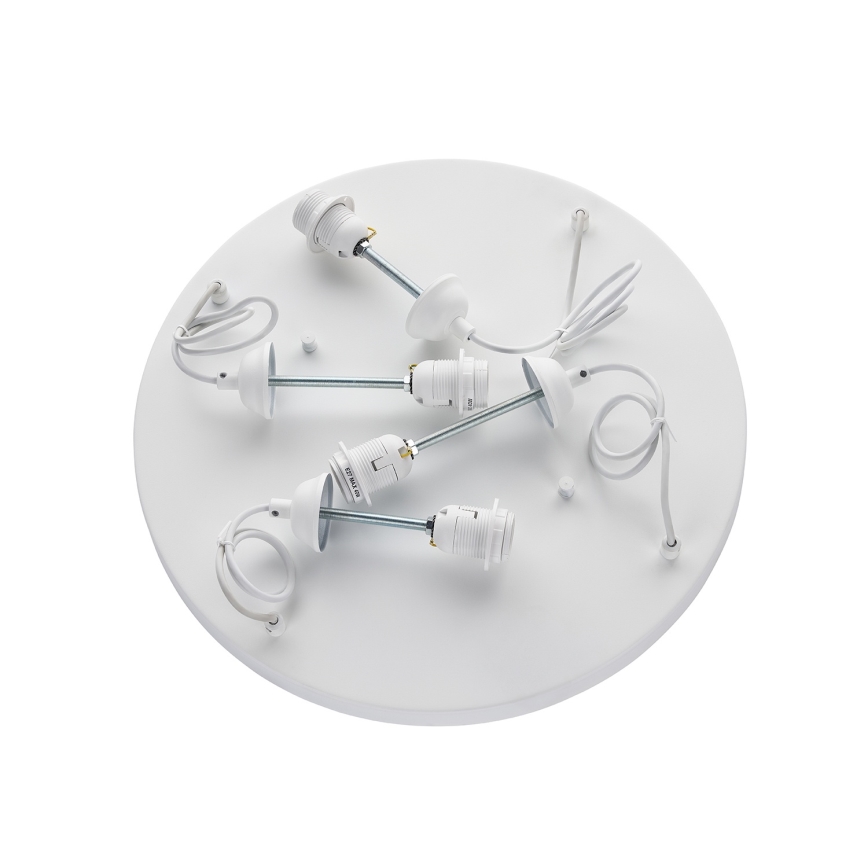 Brilagi - Lampadario su cavo WABI SABI 4xE27/40W/230V Ø 95 cm bianco