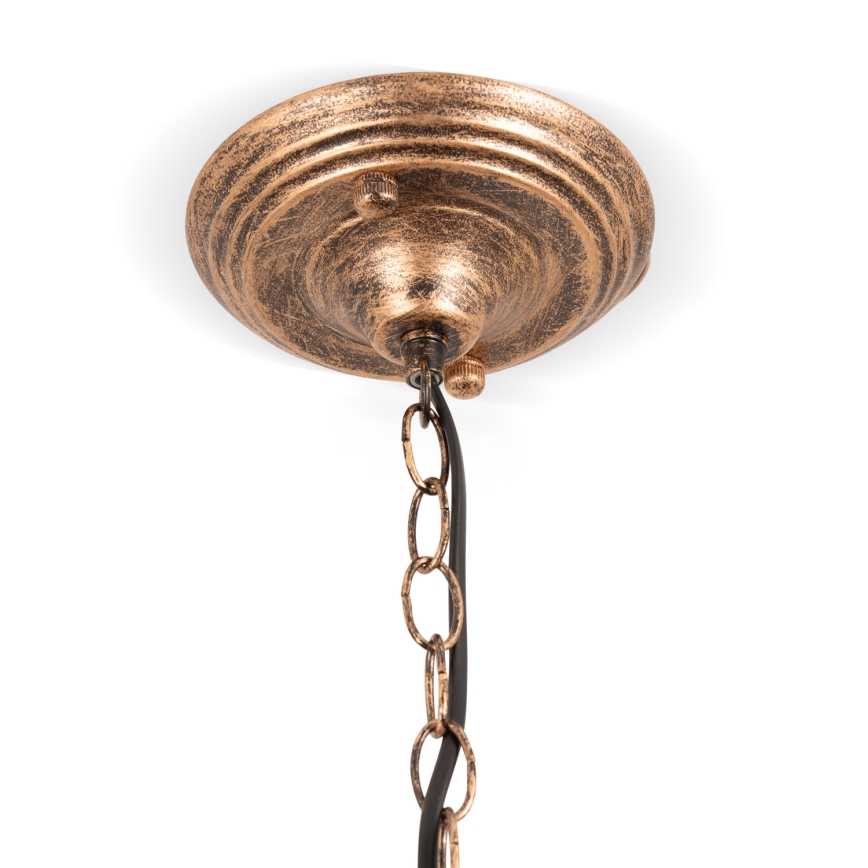Brilagi - Lampadario Tiffany in vetro colorato a catena SUNFLOWER 1xE27/60W/230V Ø 40 cm