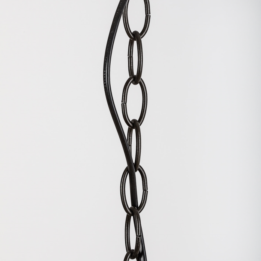 Brilagi - Lampadario Tiffany in vetro colorato a sospensione con catena LUISA 2xE27/60W/230V