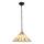 Brilagi - Lampadario Tiffany in vetro colorato con catena FOLIA 1xE27/60W/230V Ø 40 cm