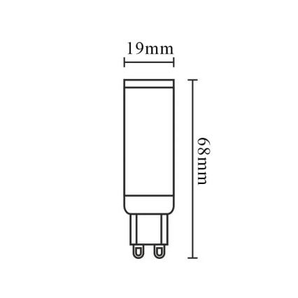 Brilagi - Lampadina LED dimmerabile G9/6W/230V 3000K