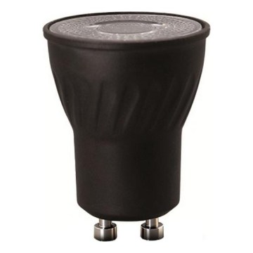 BRILAGI - Lampadina LED in ceramica GU10-MR11/5W/230V 3000K nera