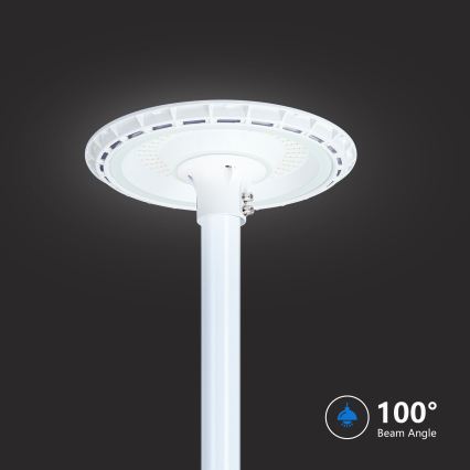 Brilagi - Lampione stradale a LED con palo da 3 m URBANSPARK LED/120W/230V bianco IP65