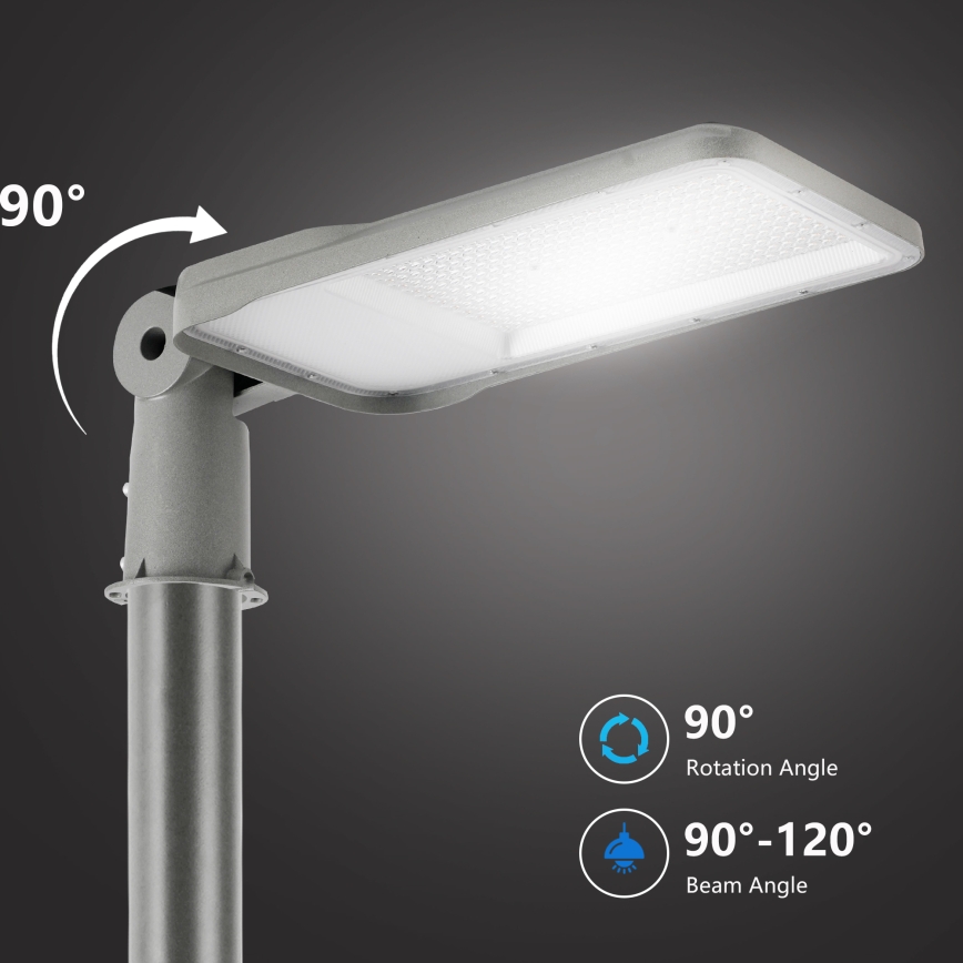 Brilagi - Lampione stradale a LED URBANLIGHT LED/200W/230V grigio IP65