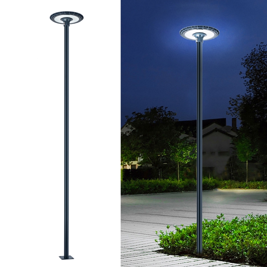 Brilagi - Lampione stradale LED con palo da 4 m URBANSPARK LED/120W/230V antracite IP65