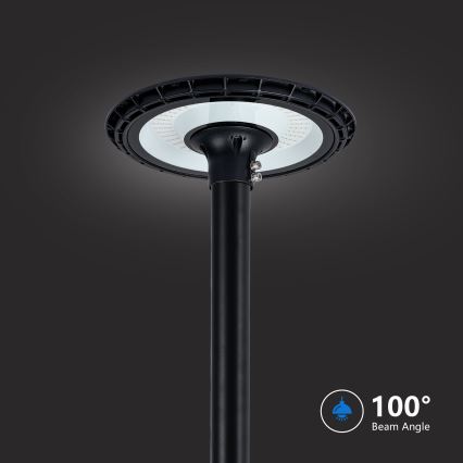Brilagi - Lampione stradale LED con palo da 3 m URBANSPARK LED/120W/230V nero IP65