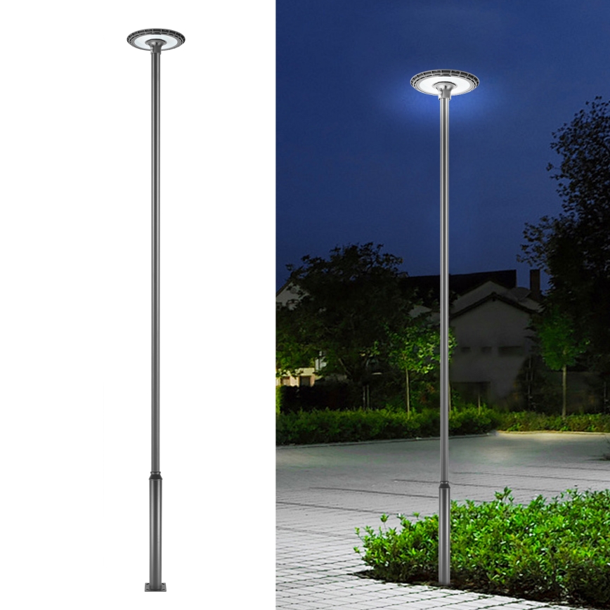 Brilagi - Lampione stradale LED con palo da 5 m URBANSPARK LED/120W/230V antracite IP65