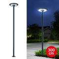 Brilagi - Lampione stradale LED da esterno con palo da 3 m URBANSPARK LED/120W/230V antracite IP65