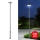 Brilagi - Lampione stradale LED da esterno con palo da 5 m URBANSPARK LED/120W/230V antracite IP65