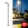 Brilagi - Lampione stradale LED da esterno con palo e snodo 4 m URBANLIGHT LED/200W/230V nero IP65