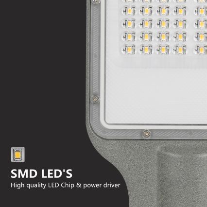 Brilagi - Lampione stradale LED da esterno URBANLIGHT LED/50W/230V grigio IP65