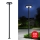 Brilagi - Lampione stradale LED per esterni con palo da 3 m URBANSPARK LED/60W/230V nero IP65