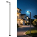 Brilagi - Lampione stradale LED per esterni con palo e snodo 3 m URBANLIGHT LED/100W/230V nero IP65