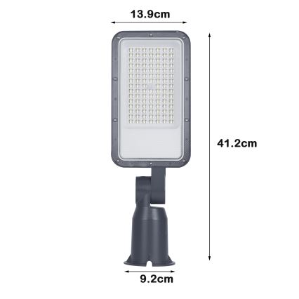 Brilagi - Lampione stradale LED da esterno con snodo URBANLIGHT LED/50W/230V antracite IP65