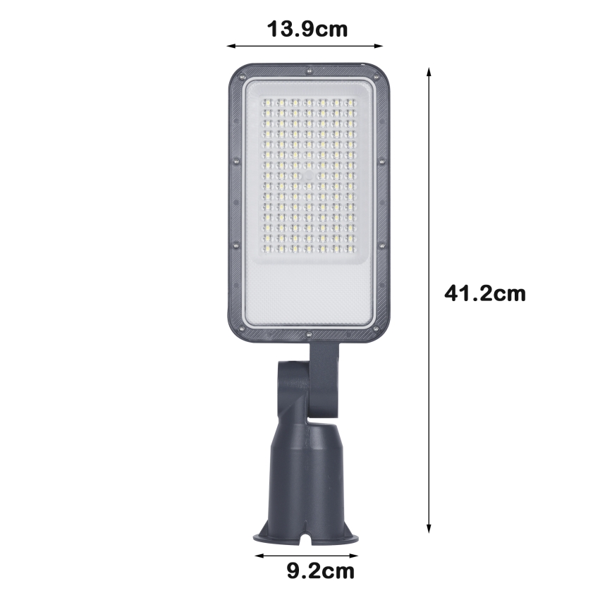Brilagi - Lampione stradale LED da esterno con snodo URBANLIGHT LED/50W/230V antracite IP65