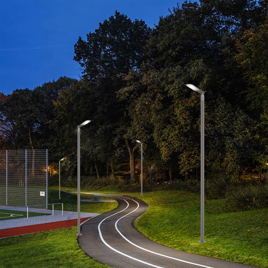Brilagi - Lampione stradale LED URBANLIGHT LED/100W/230V grigio IP65