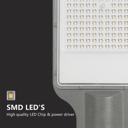 Brilagi - Lampione stradale LED URBANLIGHT LED/100W/230V grigio IP65