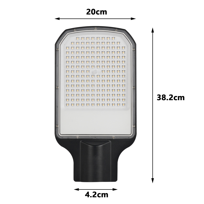 Brilagi - Lampione stradale LED URBANLIGHT LED/100W/230V nero IP65