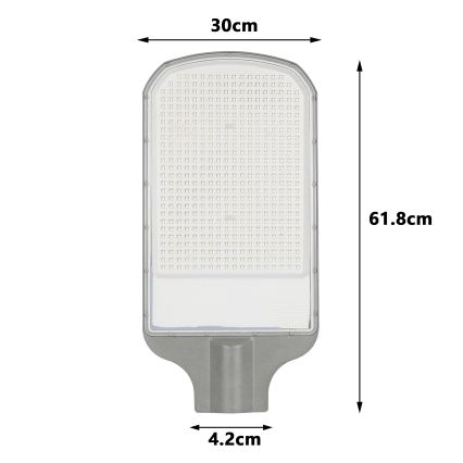 Brilagi - Lampione stradale LED URBANLIGHT LED/250W/230V grigio IP65