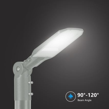 Brilagi - Lampione stradale LED URBANLIGHT LED/50W/230V grigio IP65