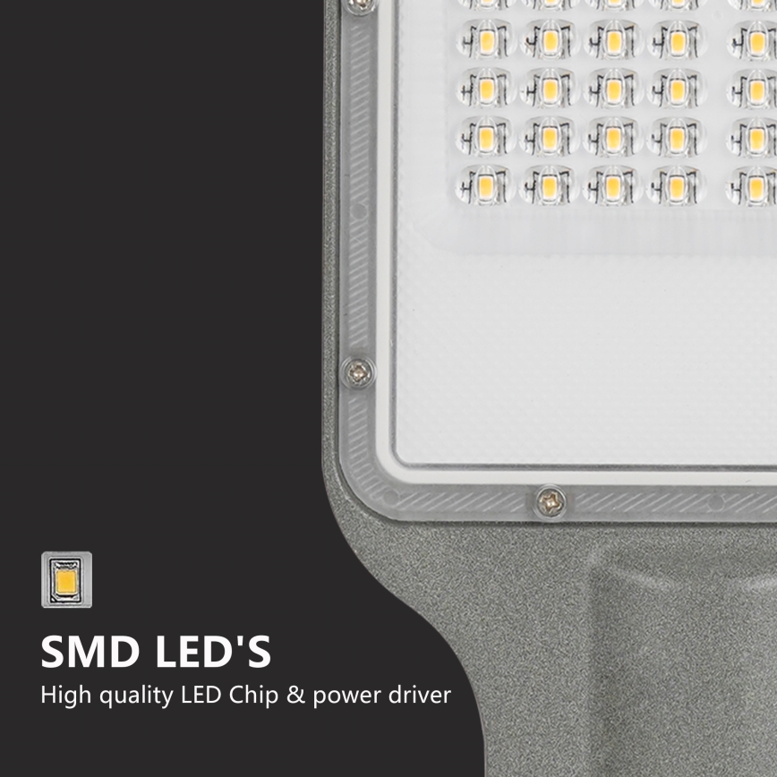 Brilagi - Lampione stradale LED URBANLIGHT LED/50W/230V grigio IP65