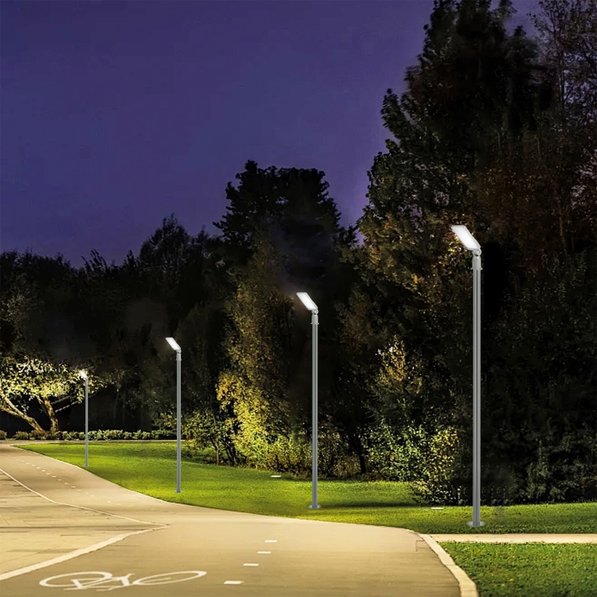 Brilagi - Lampione stradale LED URBANLIGHT LED/50W/230V grigio IP65